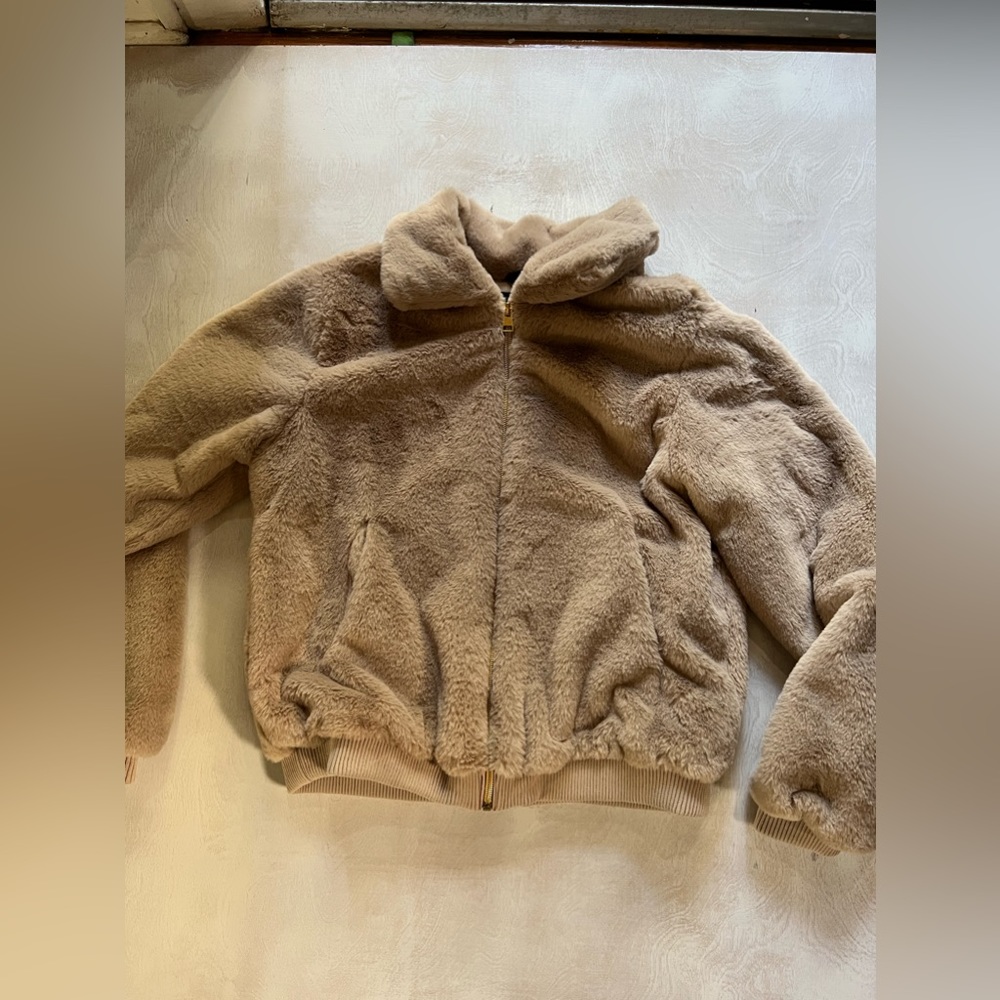 Fur Bomber Jacket